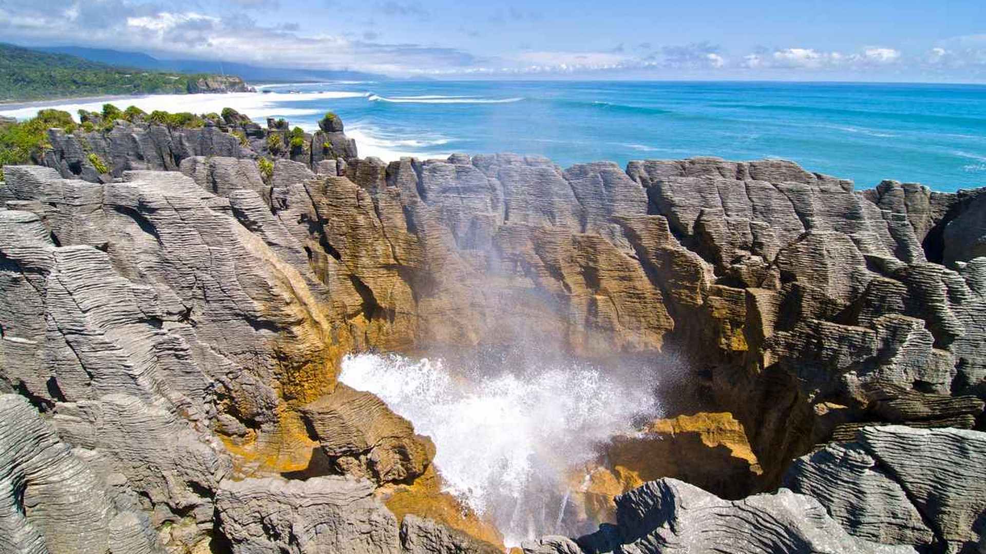 Punakaiki Rocks and Blowholes
